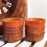 Ramequins volcan Arcopal vintage