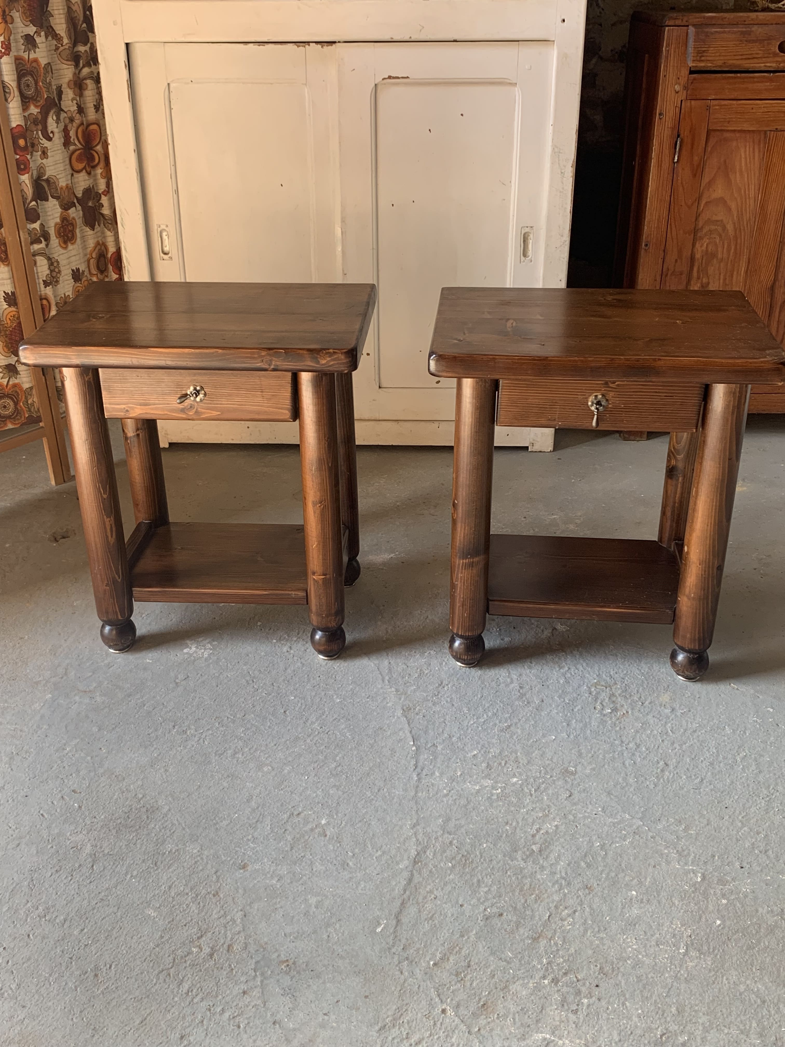 Pair of bedside tables