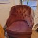 Fauteuil vintage en velours