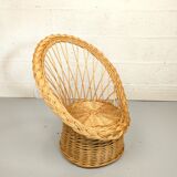 Children's wicker chair