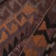 Vintage Turkish rug from Oushak, handwoven 132x360 cm