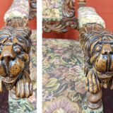 Neo-baroque armchair, circa 1880