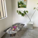 6 pop pink glass cups