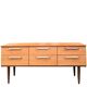 Teak enfilade, Schreiber edition from the 1960s/70s.
