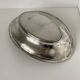 Oval silver-plated tray in the Louis XVI style by Mappin & Webb, London.