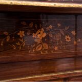 Inlayed desk, Napoleon III, France, circa 1870. Antique.