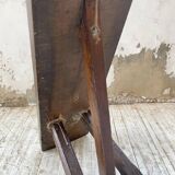 Solid oak bench