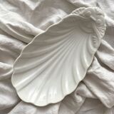 Ravier petit plat coquillage en porcelaine ancienne