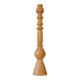 Pine candleholder in the style of Erik Höglund for Boda, Sweden, 1970s
