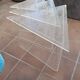 Table gigogne plexiglass triangle 90's