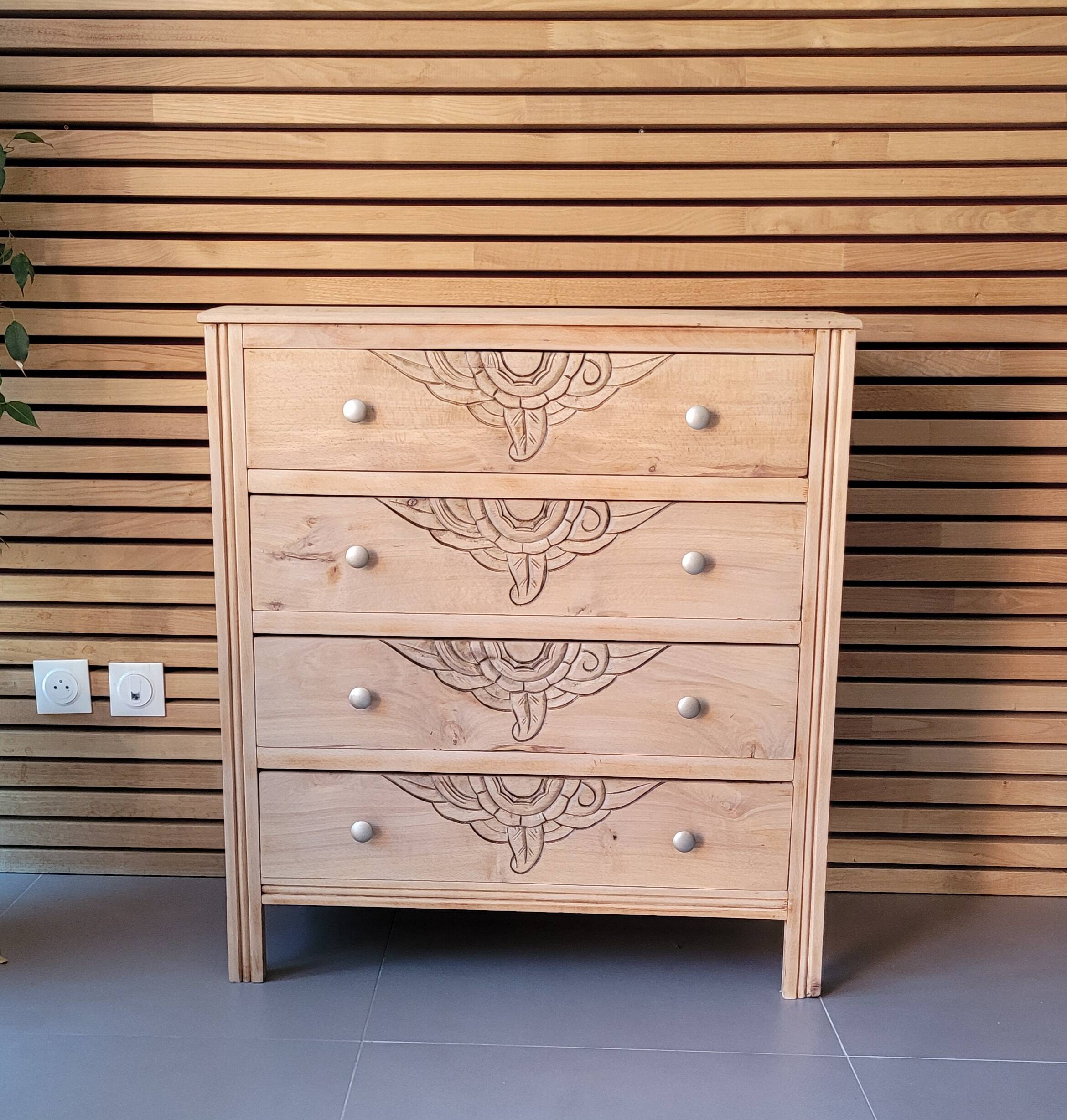 Commode art déco vintage