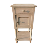 Table chevet relookée shabby