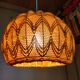 Vintage knit lampshade pendant lamp