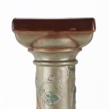 Art Nouveau console or pied de stall in glazed plaster, 1920s