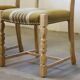 Brutalist Danish Modern Oak Dining Chairs in the style of Henning Kjærnulf
