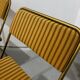 Série de 4 chaises pliantes Lafuma vintage des années 60