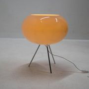 Modern Italian Glass and Steel Floor Lamp by Fontana Arte, 2010s