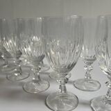 Crystal wine glasses