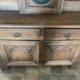 French Brittany dresser with clock