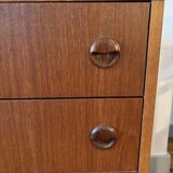 Scandinavian teak chest of drawers, 1960.