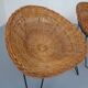 Mid-Century German Bamboo Chairs, 1950s, Set of 4