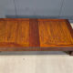 Table basse XXL en bambou, années 1980