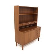 Secrétaire scandinave en teck, Suède, 1960
