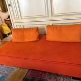 Rochebobois orange sofa