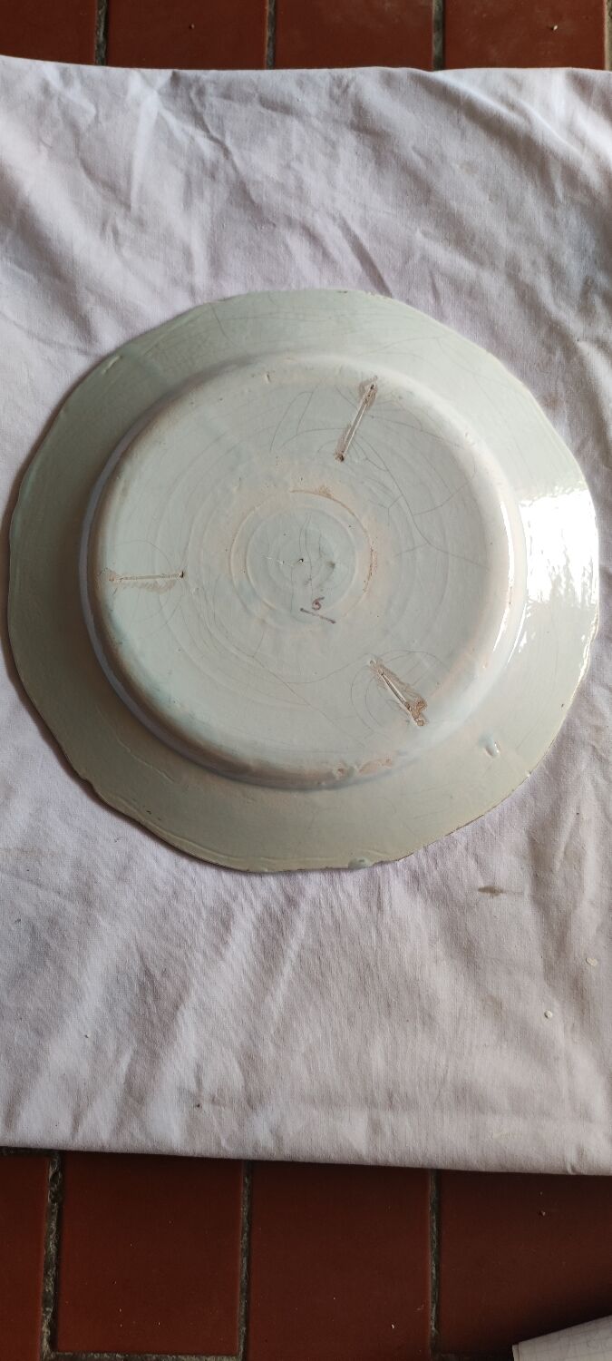 Assiette Henriot 19e
