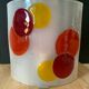 Applique murale verre iitelien multicolore