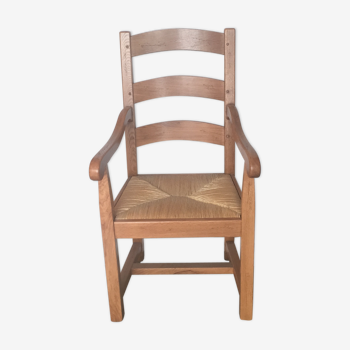 Oak armchair