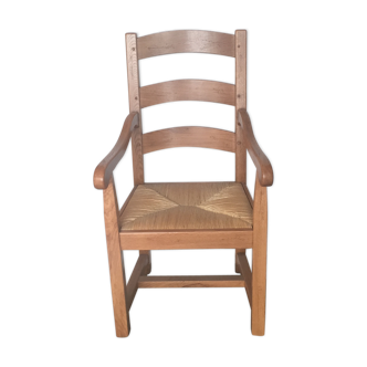 Oak armchair