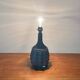 Mid-century modern studio pottery table lamp by Jette Hellerøe, 1960s.