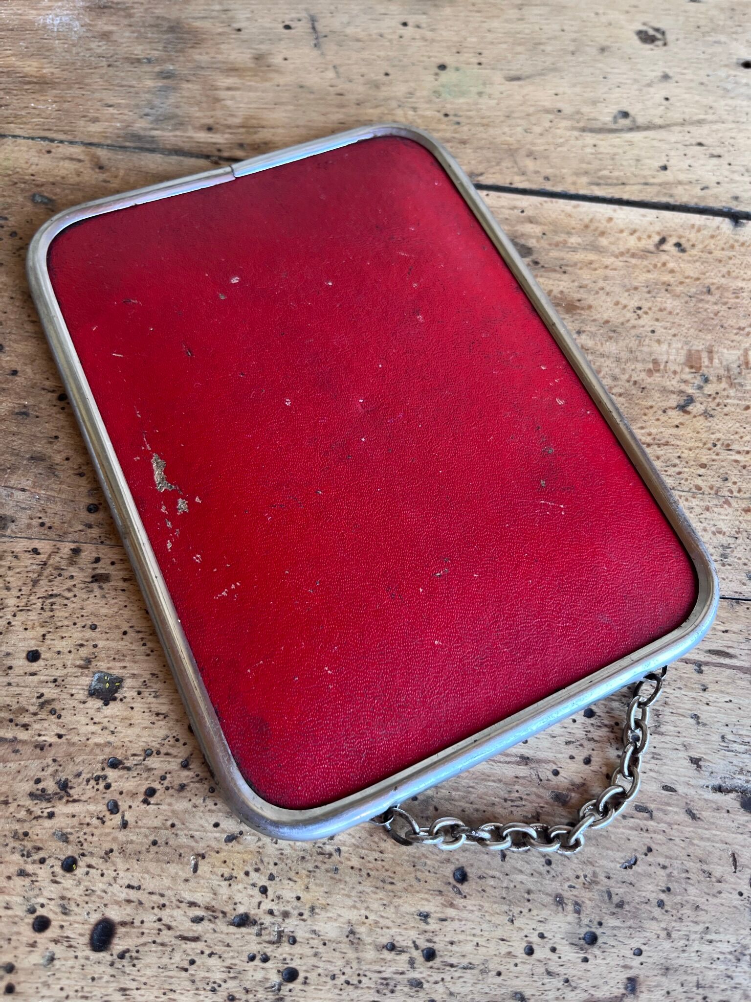 Barber mirror to hang