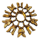 Cusco mirror in gilded wood