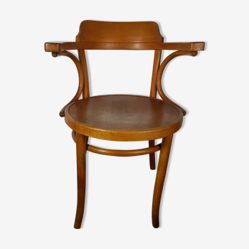 Fauteuil ancien en bois courbé 1930/1950