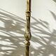 Vintage bronze and brass tripod floor lamp from the 1960s/70s – Adjustable height 190 cm