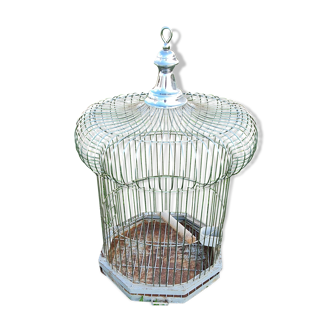 Cage a perroquet ancienne en fer