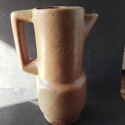 Pichet vintage en céramique mouchetée, années 1970
