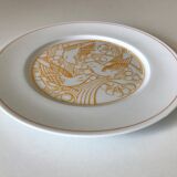 Plate limoge decoration lalique