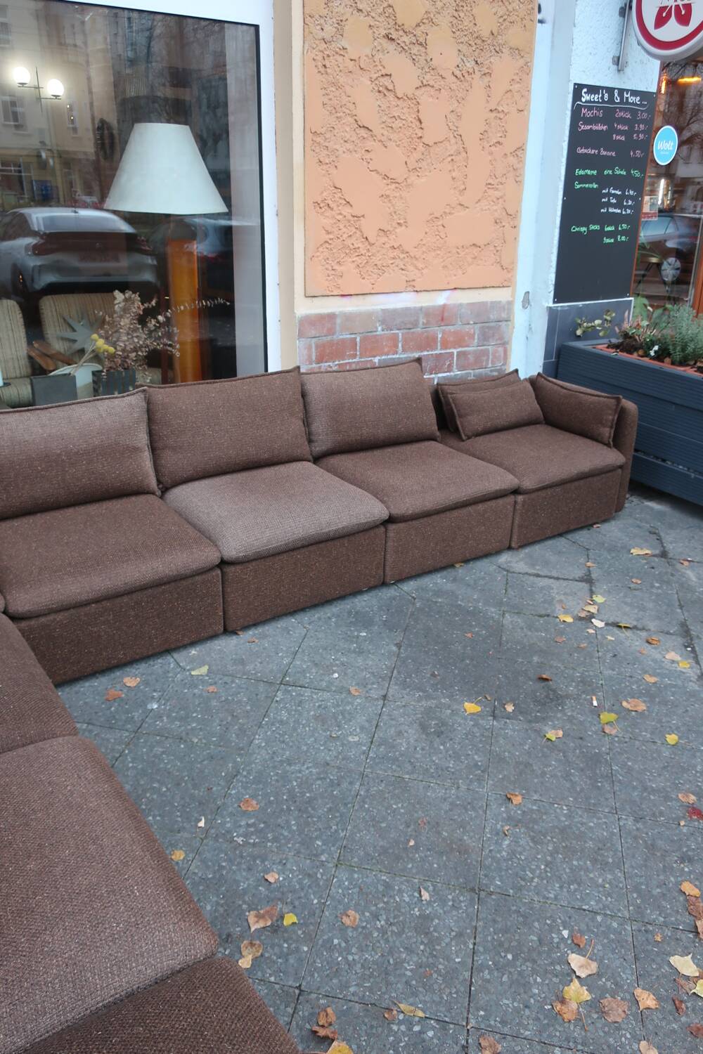 Modular corner sofa from the 70s space age easy chairs