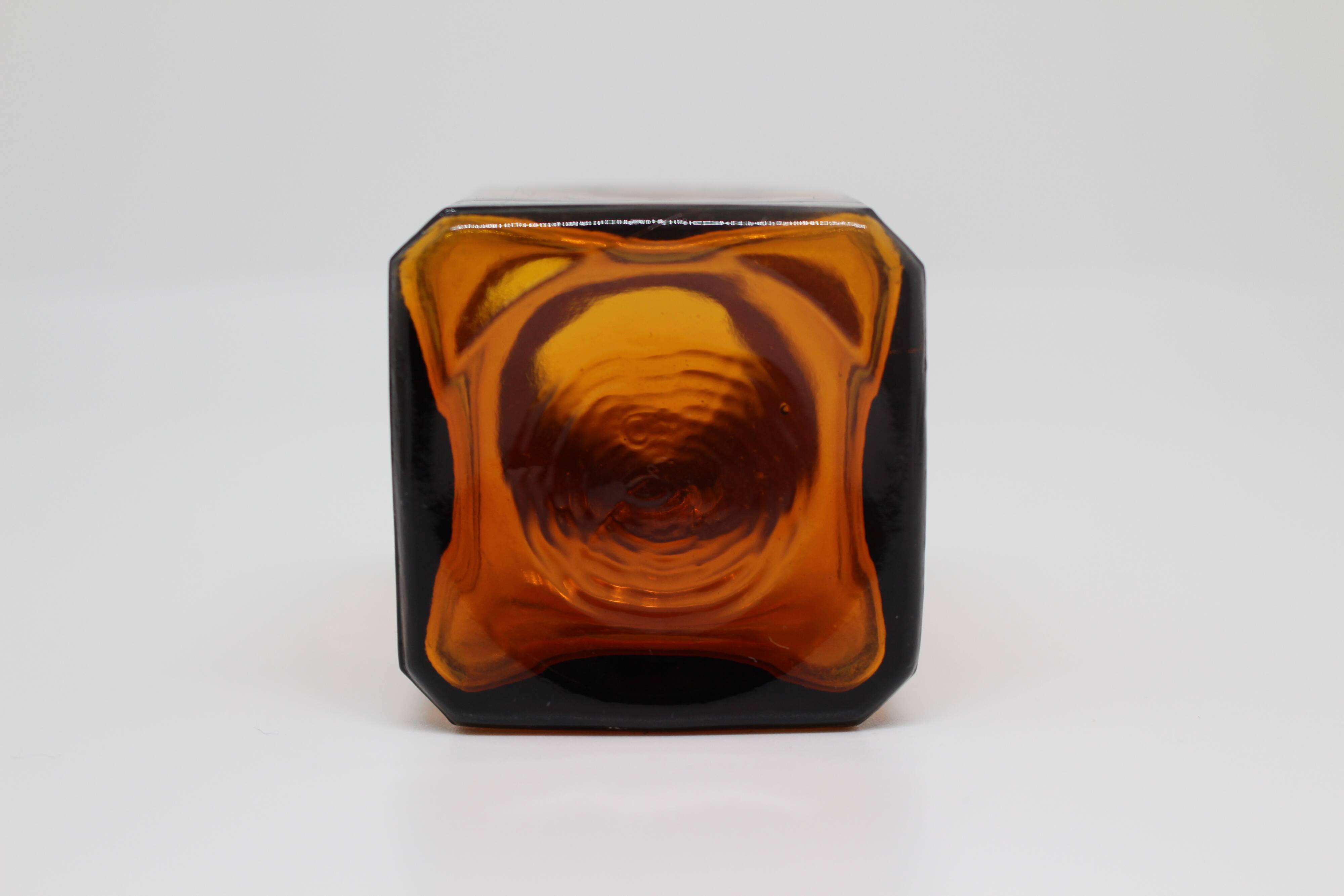 Amber Apothecary Bottle