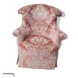 Fauteuil crapaud velours