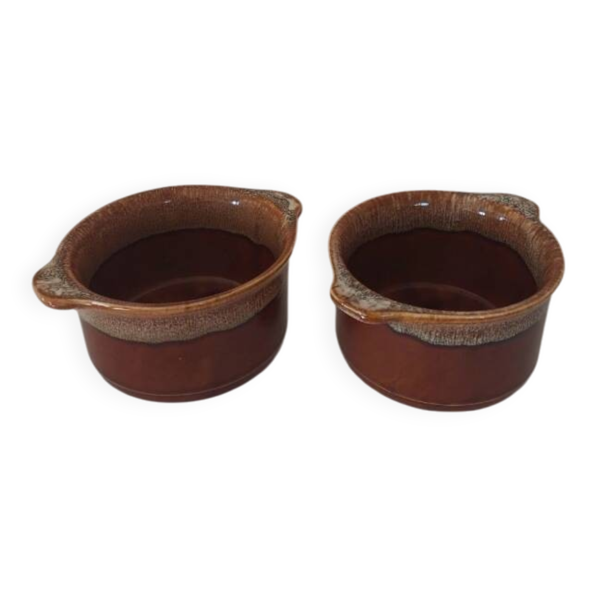 2 ceramic ramekins made in England