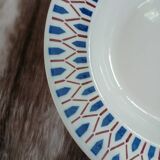 3 antique deep plates from Badonviller