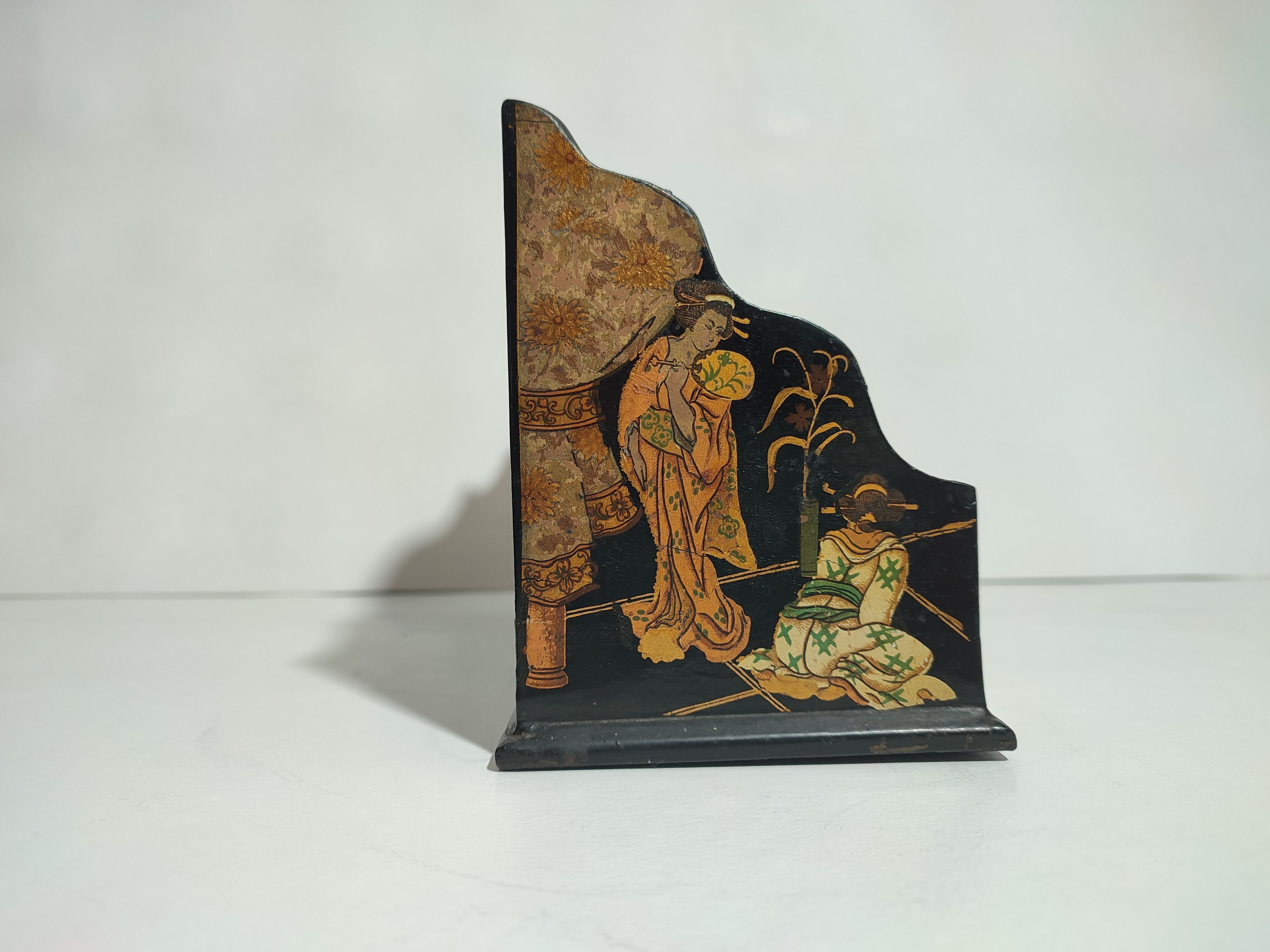 Letter holder Napoleon III Boiled cardboard