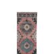 Vintage Turkish hallway rug 86x780 cm