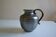 Fernand Elchinger (1911-1975) Pichet vase céramique noir & jaune 1950 signé