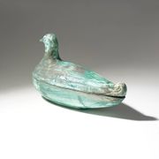 Ceramic box in the shape of a bird, 1960s
