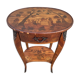 Table Rognon Marquetry Antique